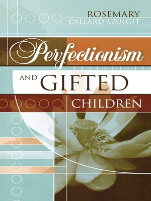 cover image of Perfectionism and Gifted Children